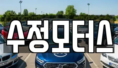 대전광역시 유성구 대동 중고차 전문 수정모터스