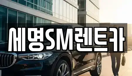 부산 영도구 남항동2가 렌트카 전문 세명SM렌트카