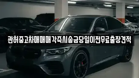 서울 강남구 삼성동 중고차매매 전문 관허중고차매매매각즉시송금당일이전무료출장견적