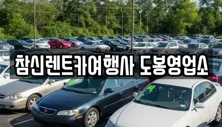 서울 도봉구 렌트카 전문 참신렌트카여행사 도봉영업소