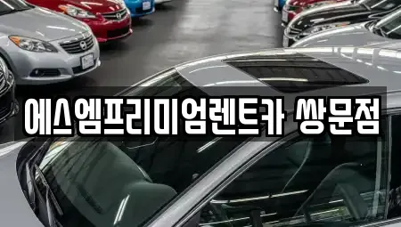 서울 도봉구 쌍문동 렌트카 전문 에스엠프리미엄렌트카 쌍문점