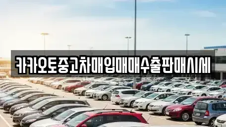 서울 도봉구 쌍문동 중고차매입 전문 카카오토중고차매입매매수출판매시세