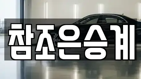 서울 도봉구 장기렌트카 전문 참조은승계