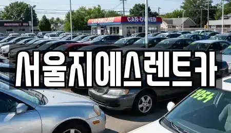 서울 은평구 증산동 렌트카 전문 서울지에스렌트카