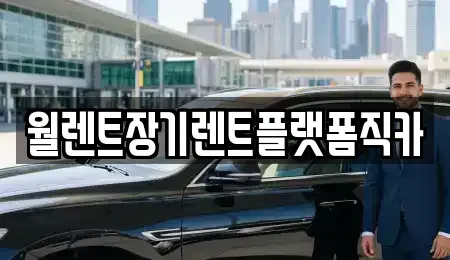 서울 중구 방산동 장기렌트카 전문 월렌트장기렌트플랫폼직카