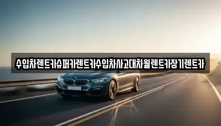 서울 중구 황학동 장기렌트카 전문 수입차렌트카슈퍼카렌트카수입차사고대차월렌트카장기렌트카