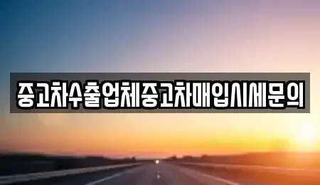 서울특별시 강서구 등촌동 중고차매입 전문 중고차수출업체중고차매입시세문의