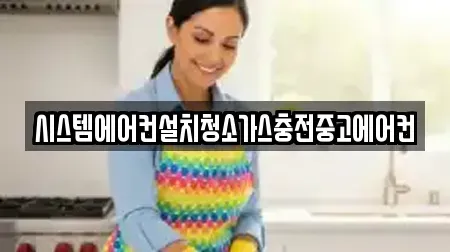 시스템에어컨설치청소가스충전중고에어컨