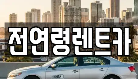 울산광역시 남구 여천동 렌트카 전문 전연령렌트카