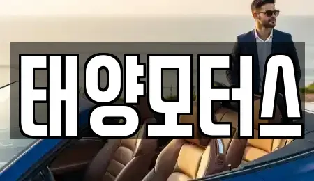 전남 구례군 용방면 중고차 전문 태양모터스