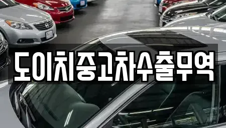 전남 목포시 호남동 중고차매매 전문 도이치중고차수출무역
