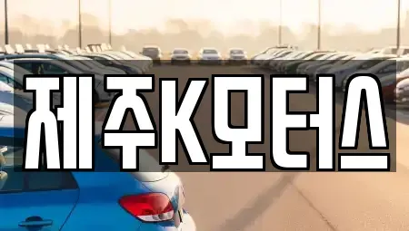 제주특별자치도 제주시 용강동 중고차 전문 제주K모터스