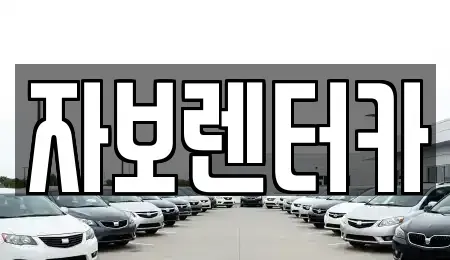 제주특별자치도 제주시 조천읍 렌트카 전문 자보렌터카