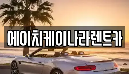 충남 공주시 산성동 렌트카 전문 에이치케이나라렌트카