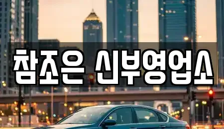 충남 천안시 서북구 부대동 단기렌트카 전문 참조은 신부영업소