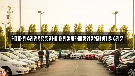 충북 청주시 흥덕구 외북동 중고차 전문 커피머신수리업소용중고커피머신설치카페창업추천제빙기청소전문