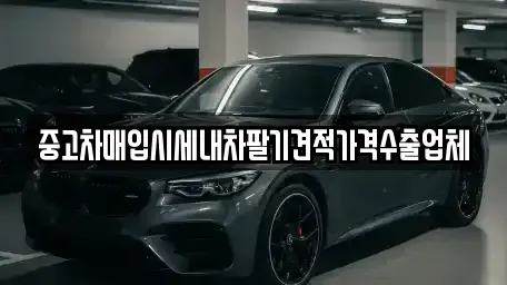 충북 청주시 흥덕구 외북동 중고차매입 전문 중고차매입시세내차팔기견적가격수출업체